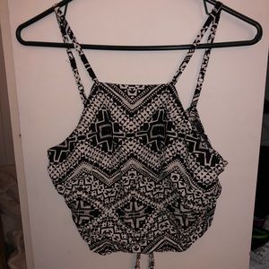 Black and white top!